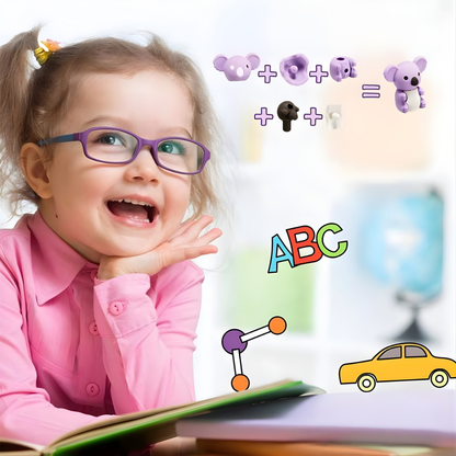 Dieren Gummen Mini Puzzel Educatief Speelgoed Kinderen