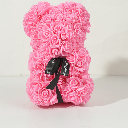 Decoratie Moderne Rozenbeer Kunststof Cadeaufiguur