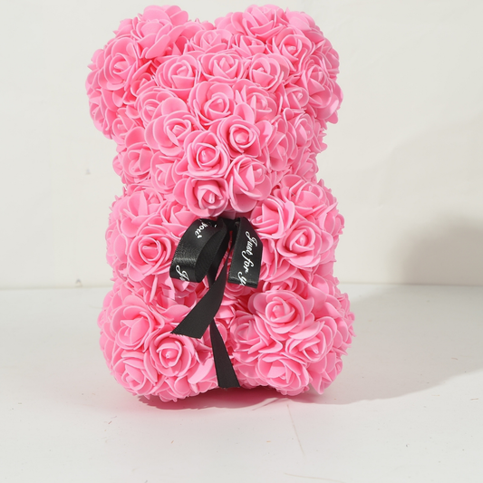 Decoratie Moderne Rozenbeer Kunststof Cadeaufiguur