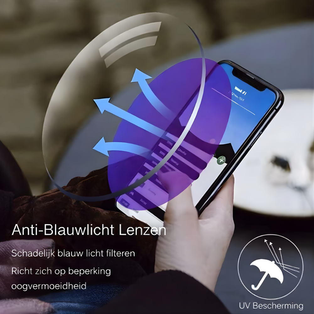 Leesbril Multifocaal Blauwlicht Filter Lichtgewicht