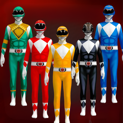 Jumpsuit Kinderkostuum Superheld Masker Polyester Cosplay