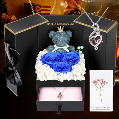 Cadeaubox Eeuwige Rozen Sieraden Geschenk Decoratief