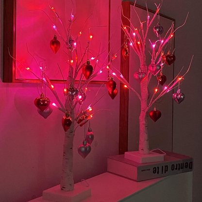 Tafelverlichting Decoratieve Led Boom Hartvormige Ornamenten