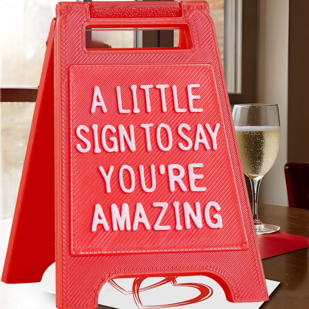 Cadeau Liefdesbordje Mini Opvouwbaar Tafel Decoratie