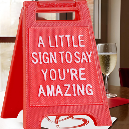 Cadeau Liefdesbordje Mini Opvouwbaar Tafel Decoratie