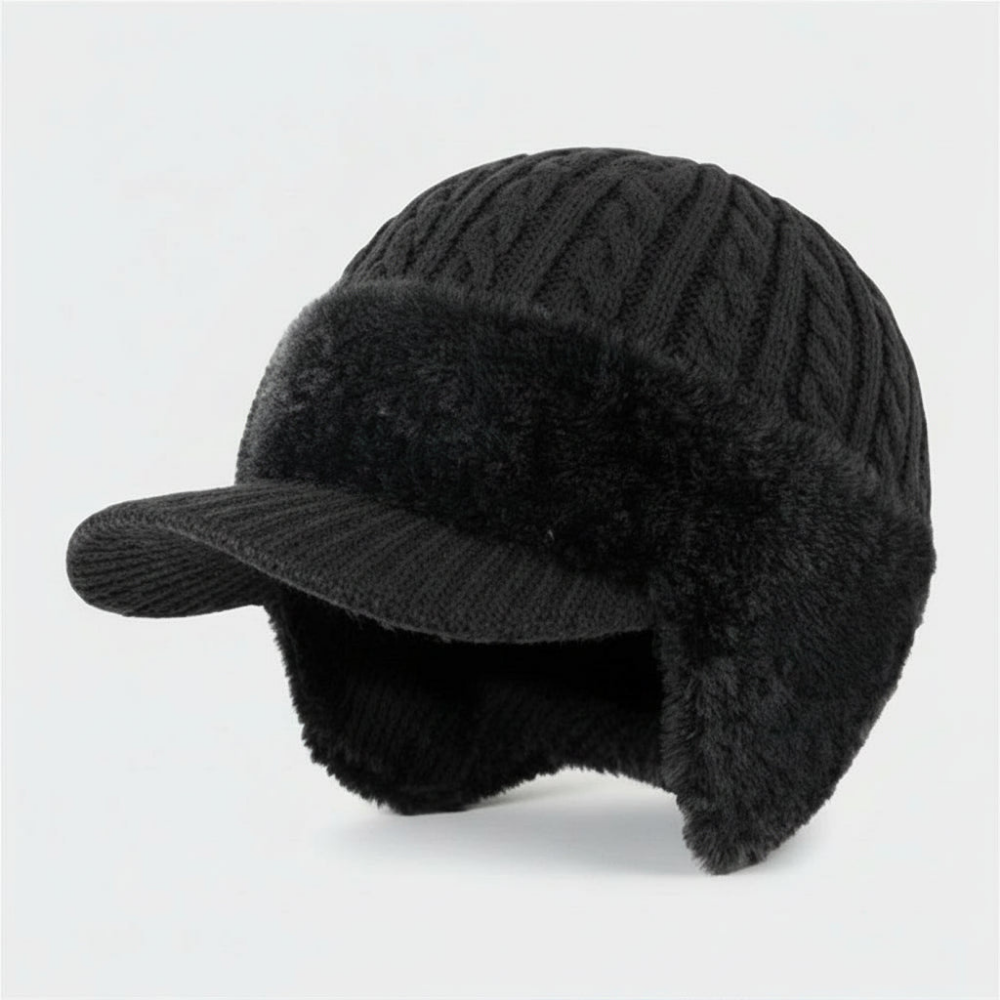 Wintermuts Trapper Oorflappen Warme Gebreide Buitensport