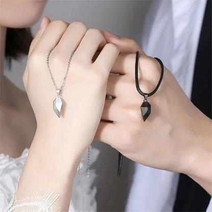 Ketting Koppel Hart Magnetisch ECG Sieraad