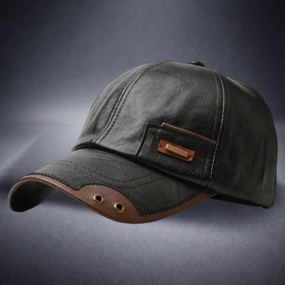 Baseball Cap Winter Leer Fleece Winddicht