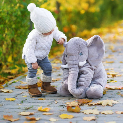 Knuffel Baby Zachte Olifant Pluche Knuffelkussen Slaapmaatje