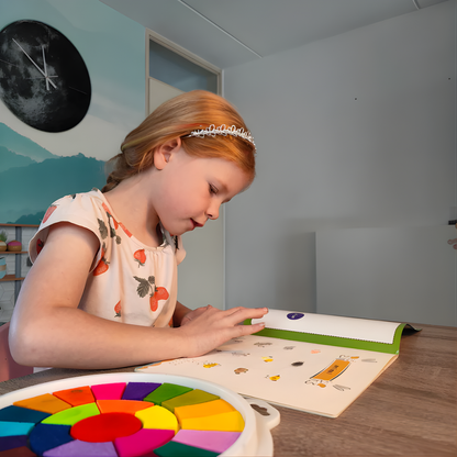 Vingerverf Kinderen Kleurboek Creatieve Verfset Speelgoed