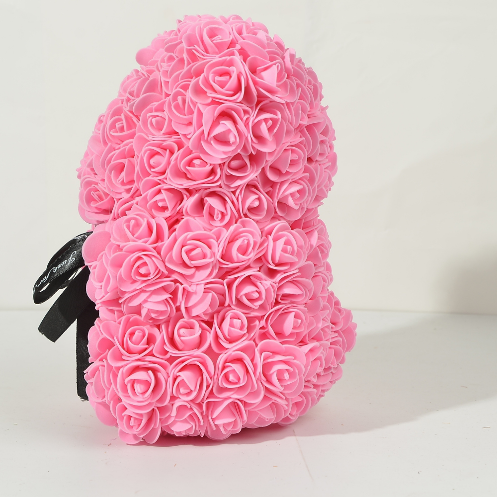 Decoratie Moderne Rozenbeer Kunststof Cadeaufiguur