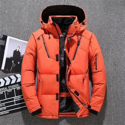 Heren Winterjas Parka Waterdicht Winddicht Warm Gevoerd
