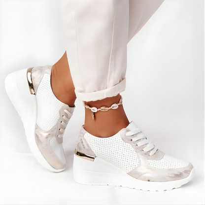 Sneakers Dames Platform Schoenen Comfort Orthopedisch Veters