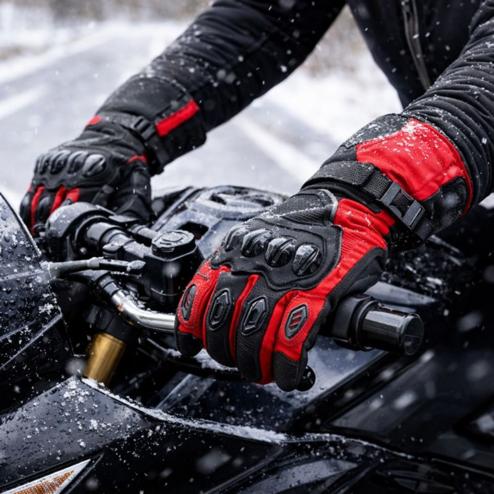 Motorhandschoenen Winter Waterdicht Geïsoleerd Gripbescherming