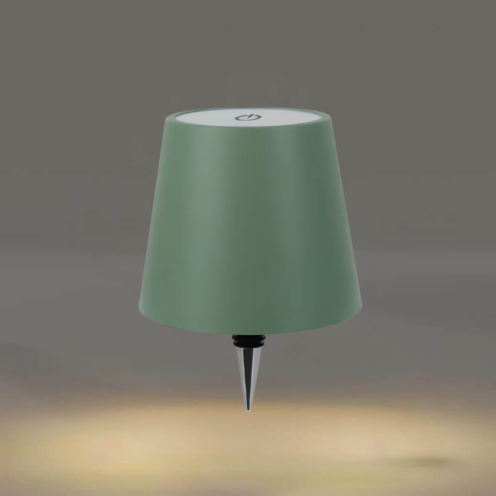 Tafellamp Fleslamp Draadloos Metaal Dimbaar LED Licht