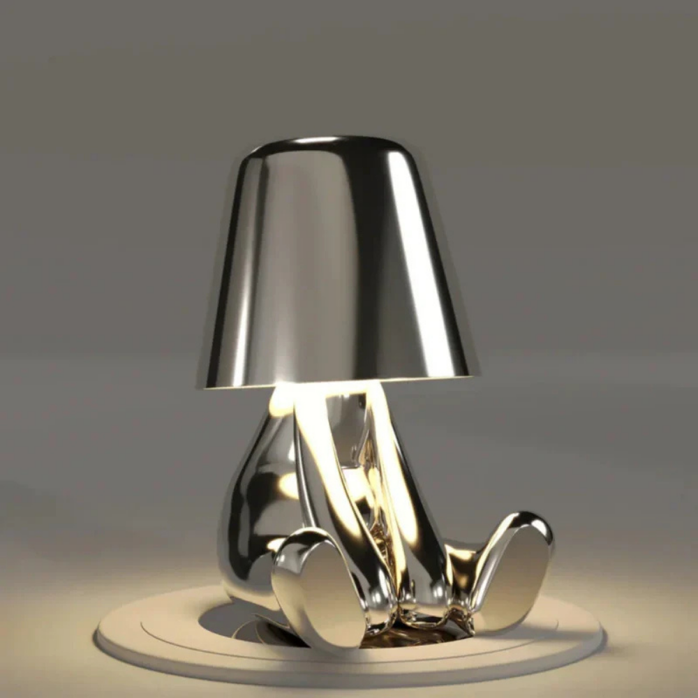 Tafellamp Sculptuur Goud Touch Dimbaar Draadloos Design