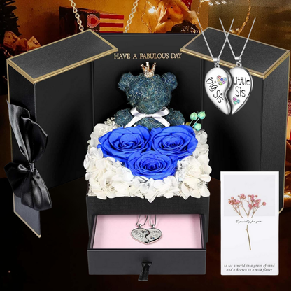 Cadeaubox Eeuwige Rozen Sieraden Geschenk Decoratief