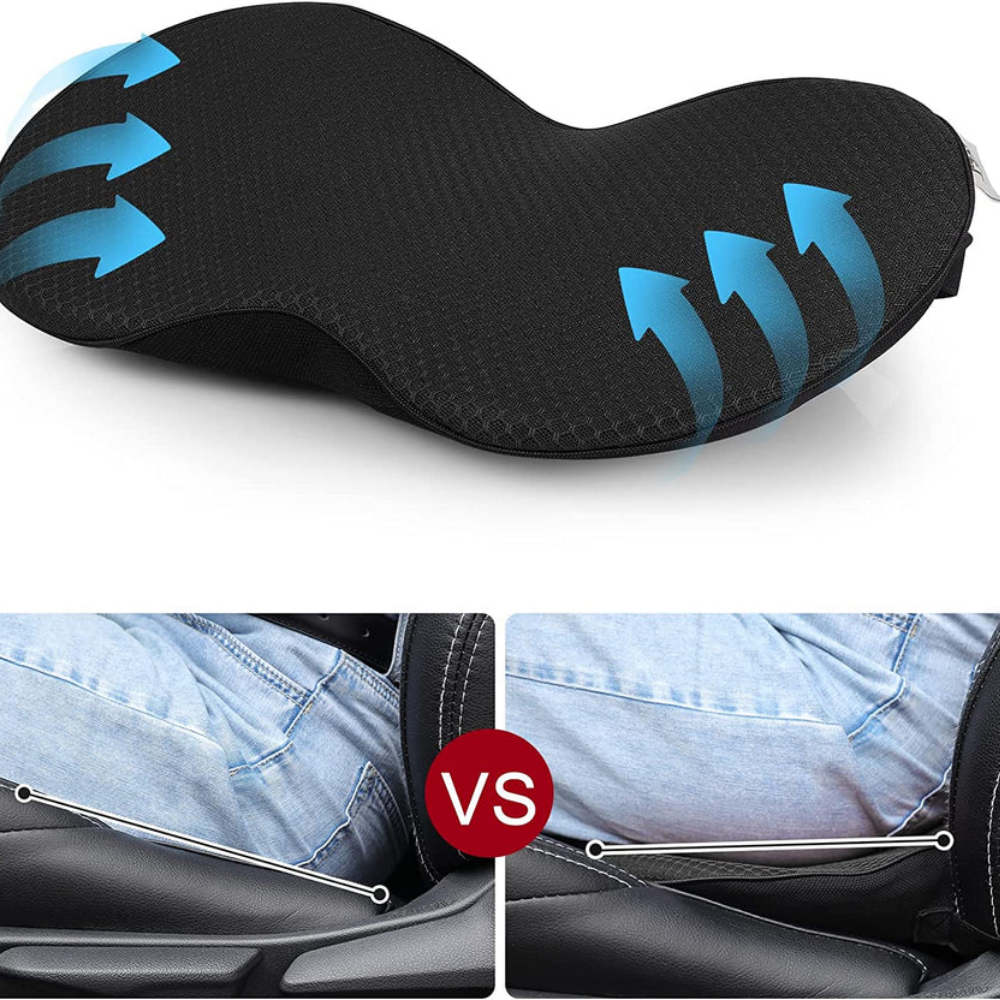 Traagschuim Autostoelkussen Ergonomisch Comfort Stoelverhoger