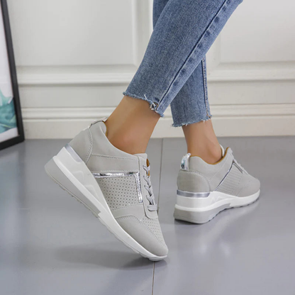 Sneakers Dames Platform Schoenen Comfort Orthopedisch Veters