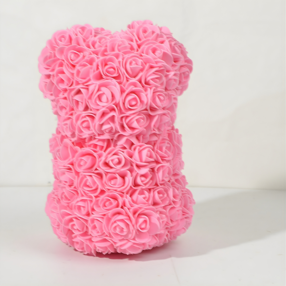 Decoratie Moderne Rozenbeer Kunststof Cadeaufiguur