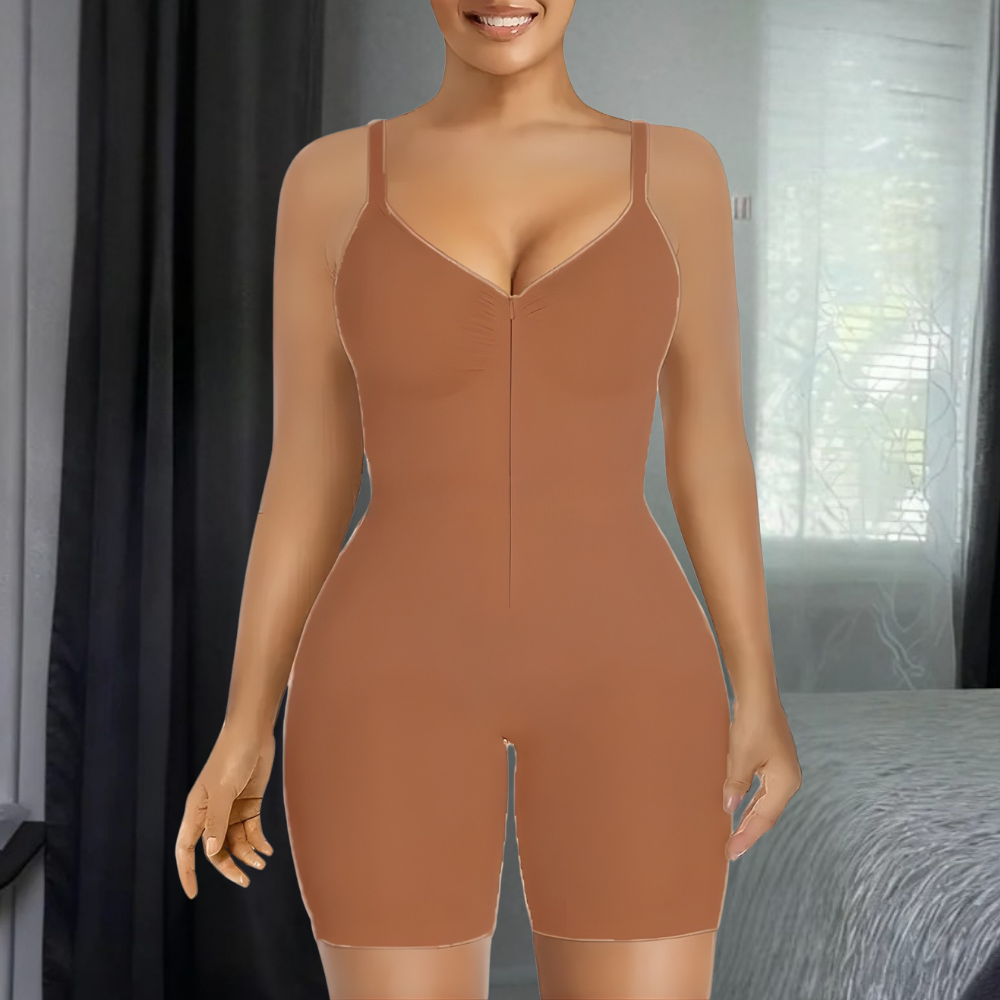 Shapewear Dames Corrigerend Bodysuit Hoge Taille Ademend