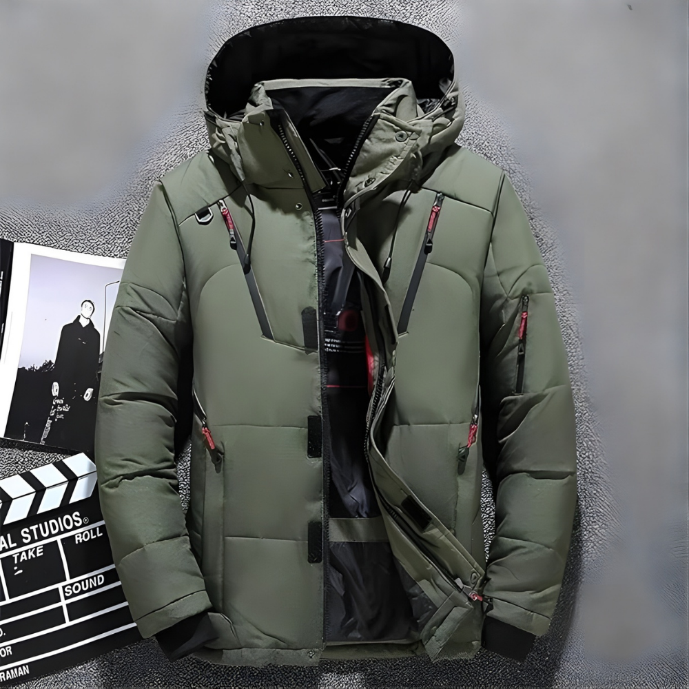Heren Winterjas Parka Waterdicht Winddicht Warm Gevoerd