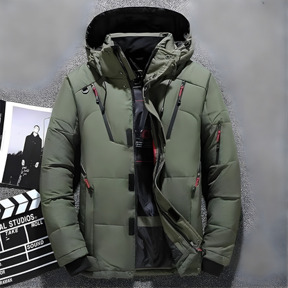 Heren Winterjas Parka Waterdicht Winddicht Warm Gevoerd