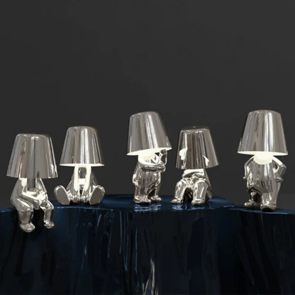 Tafellamp Sculptuur Goud Touch Dimbaar Draadloos Design