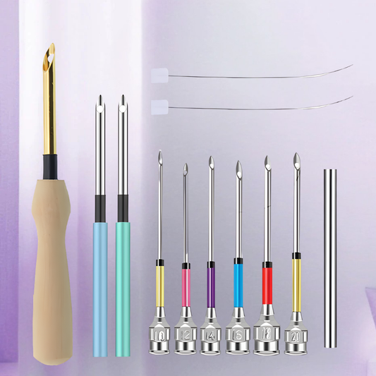 Punch Needle Borduur Set Verstelbare Borduurnaald Gereedschap