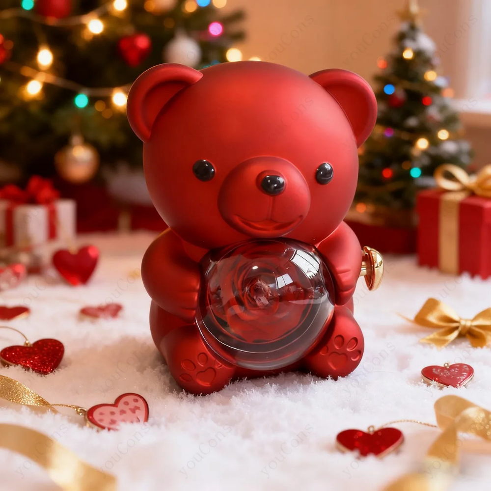 Hanger Teddybeer Hartvormig Sieraden Geschenk Decoratief