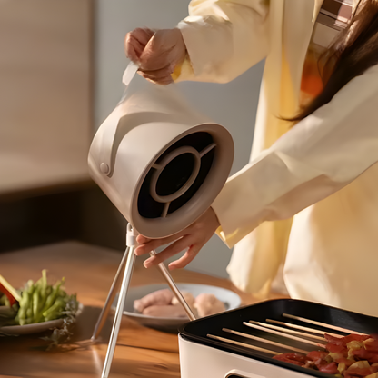 Afzuigkap Keuken Draagbaar Koolstoffilter Compact Tafel Ventilator
