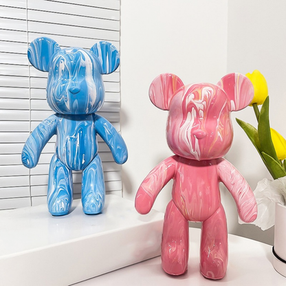Wall Art Moderne Vinyl Teddy Decoratie Beeld