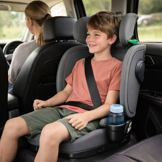 Kinderautostoel Verhoger ISOFIX I-Size R129 Verstelbare Rugleuning