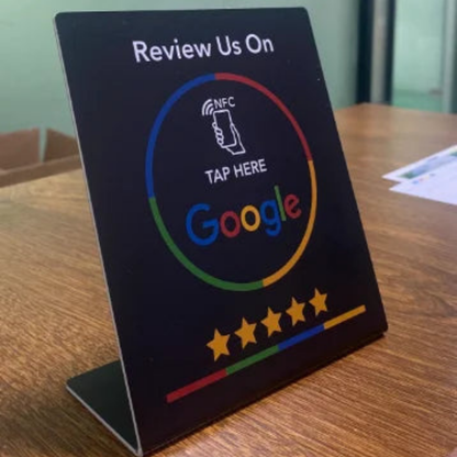 NFC Kaart Online Review Feedback Bedrijf