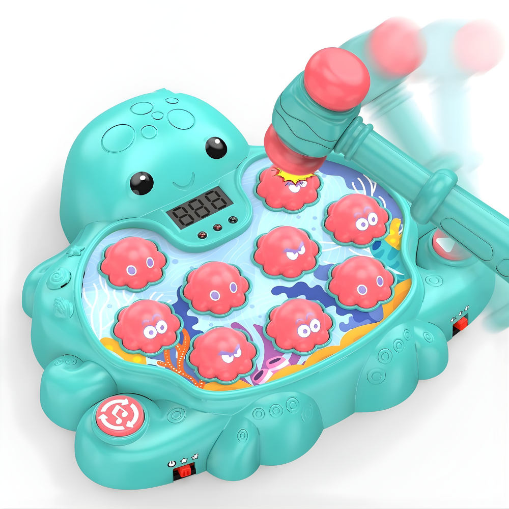 Speelgoed Octopus Spel Interactief LED Muziek Kinder Educatief