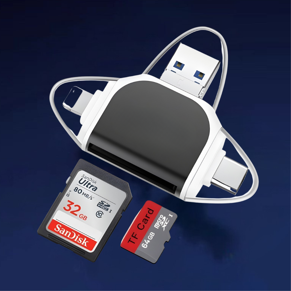 Kaartlezer USB C SD Micro SD Snelle Data Overdracht Adapter