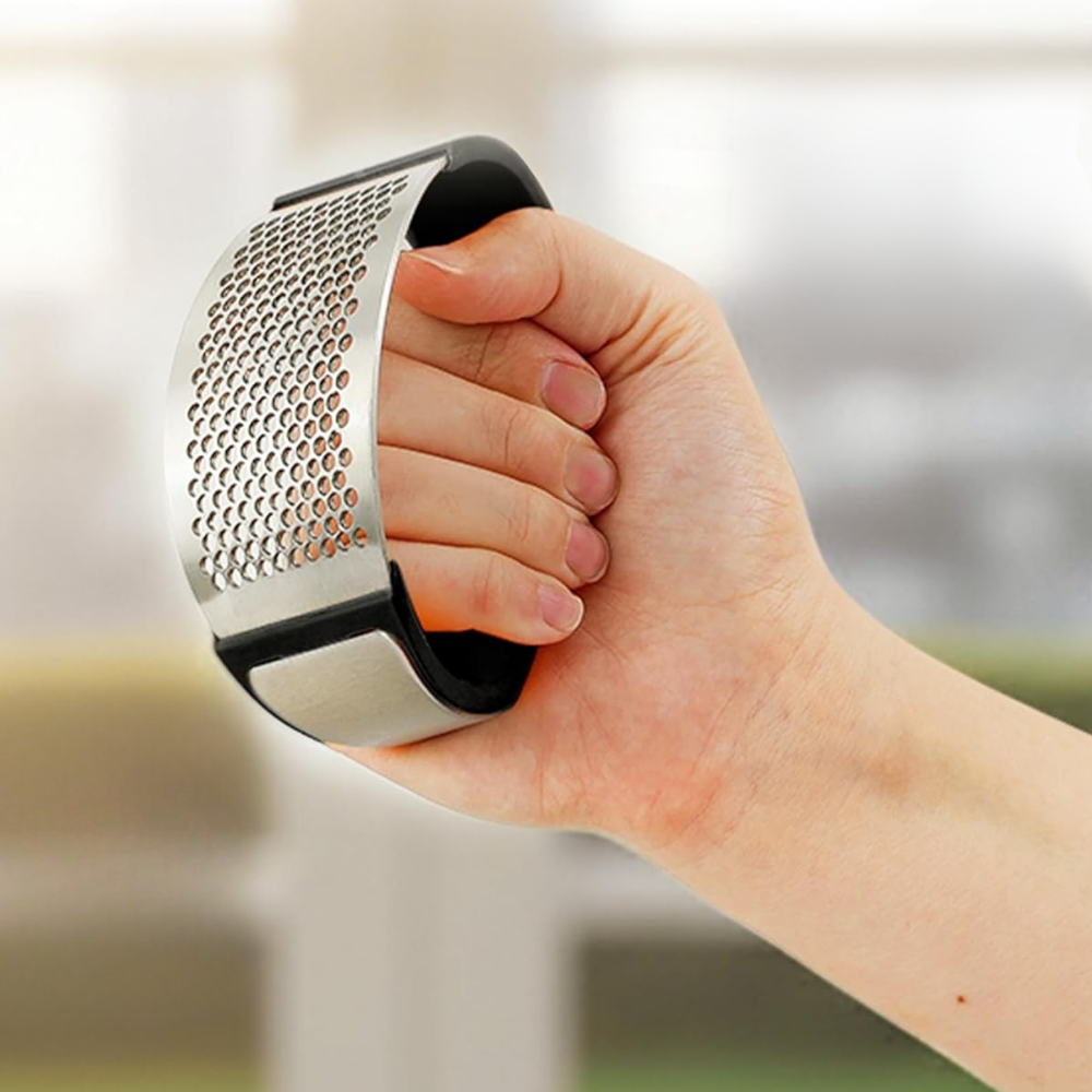 Knoflookpers Ergonomisch RVS Handmatig Keukengerei
