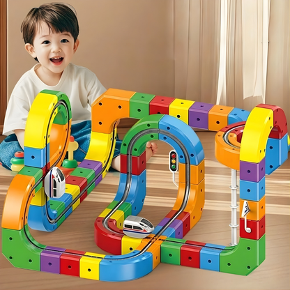 Magnetische Bouwstenen Speelgoed Racebaan Educatief Constructiespel