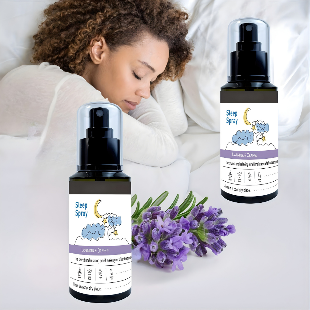 Diepe Slaapkussenspray Lavendel Essentiële Olie Nachtverzorging