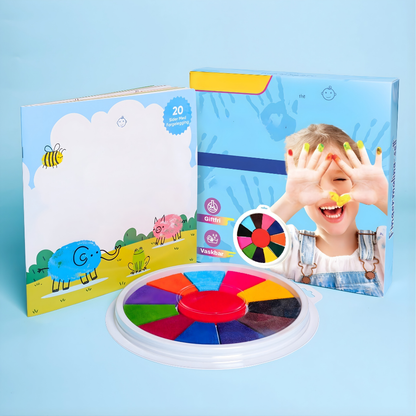 Vingerverf Kinderen Kleurboek Creatieve Verfset Speelgoed
