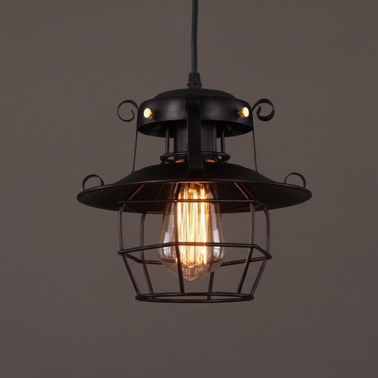 ForgeLight – Industriële Hanglamp met Retro Karakter
