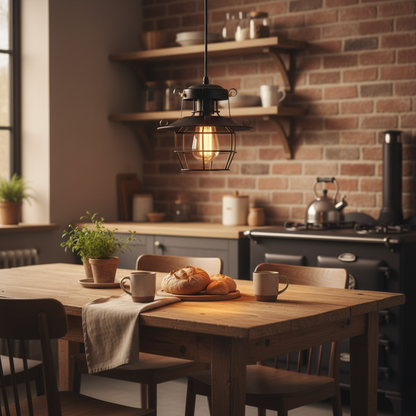 ForgeLight – Industriële Hanglamp met Retro Karakter