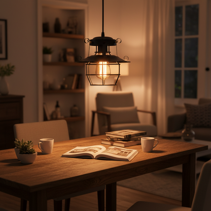 ForgeLight – Industriële Hanglamp met Retro Karakter