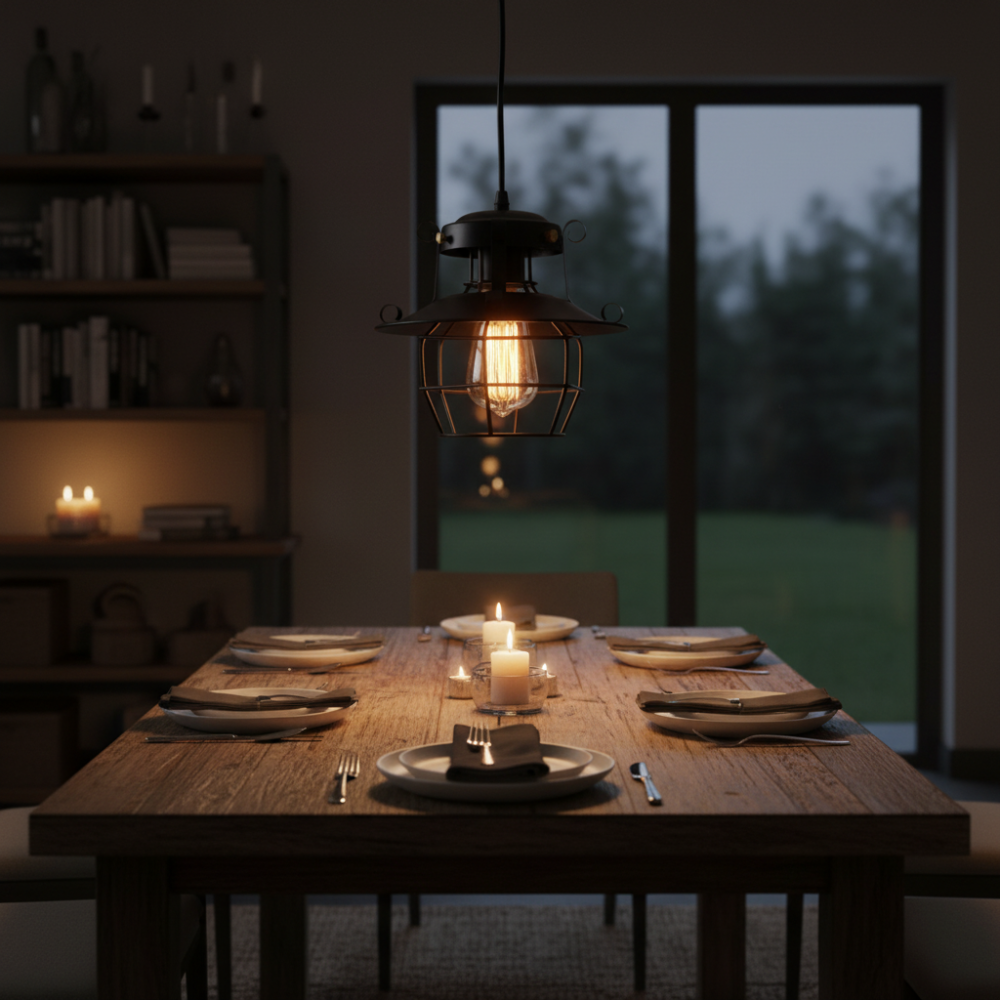 ForgeLight – Industriële Hanglamp met Retro Karakter