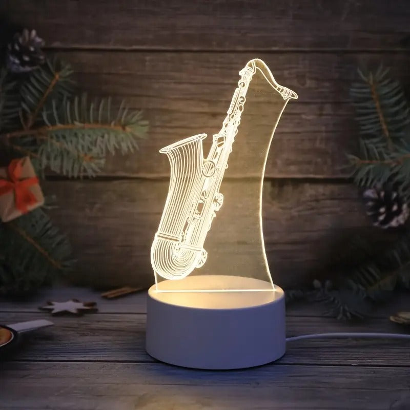 3D Nachtlamp – Creatieve LED Verlichting voor Slaapkamer & Feestdecoratie