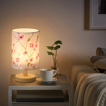 Moderne USB-Houten Lamp Geïnspireerd door Oost-Aziatische Esthetiek