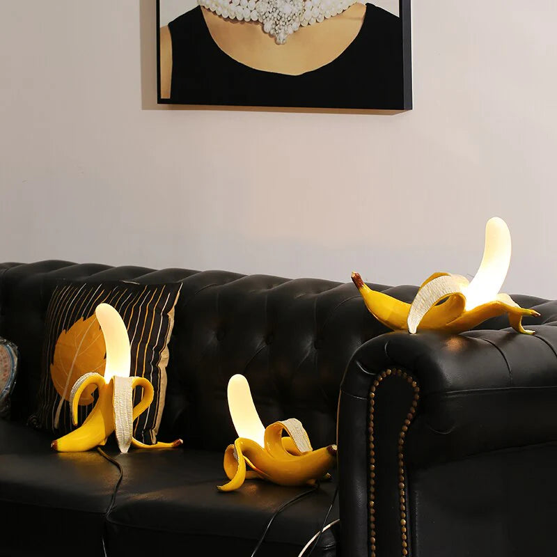 Banana Lights Tafellampen - Speels Art Deco Design