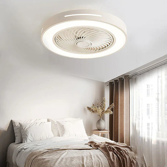 LumoAir Smart LED Plafondlamp met Ventilatievrij Ontwerp