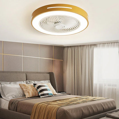 LumoAir Smart LED Plafondlamp met Ventilatievrij Ontwerp