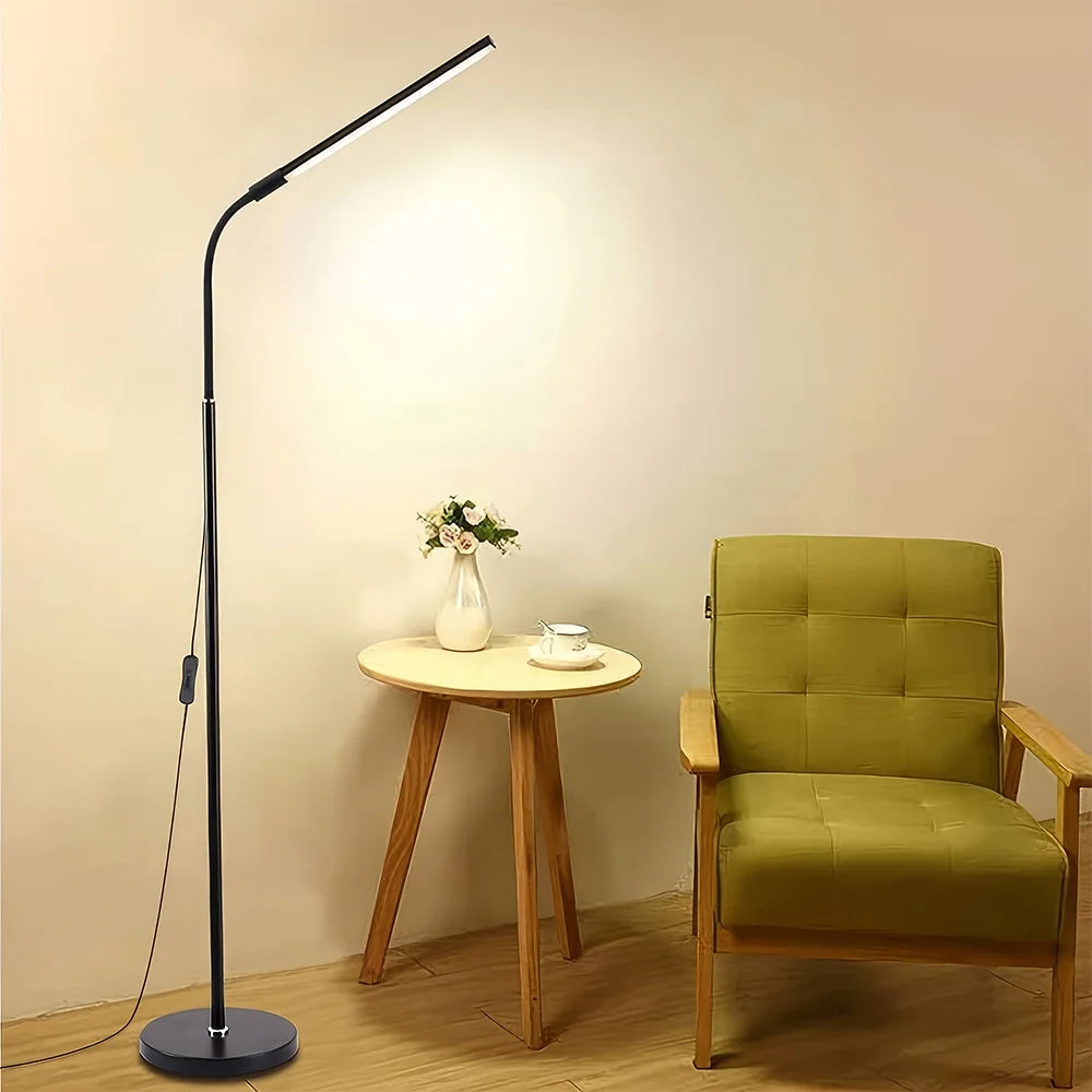 Led Vloerlamp Instelbare Kleurtemperatuur & 10 Niveaus Dimbare Helderheid